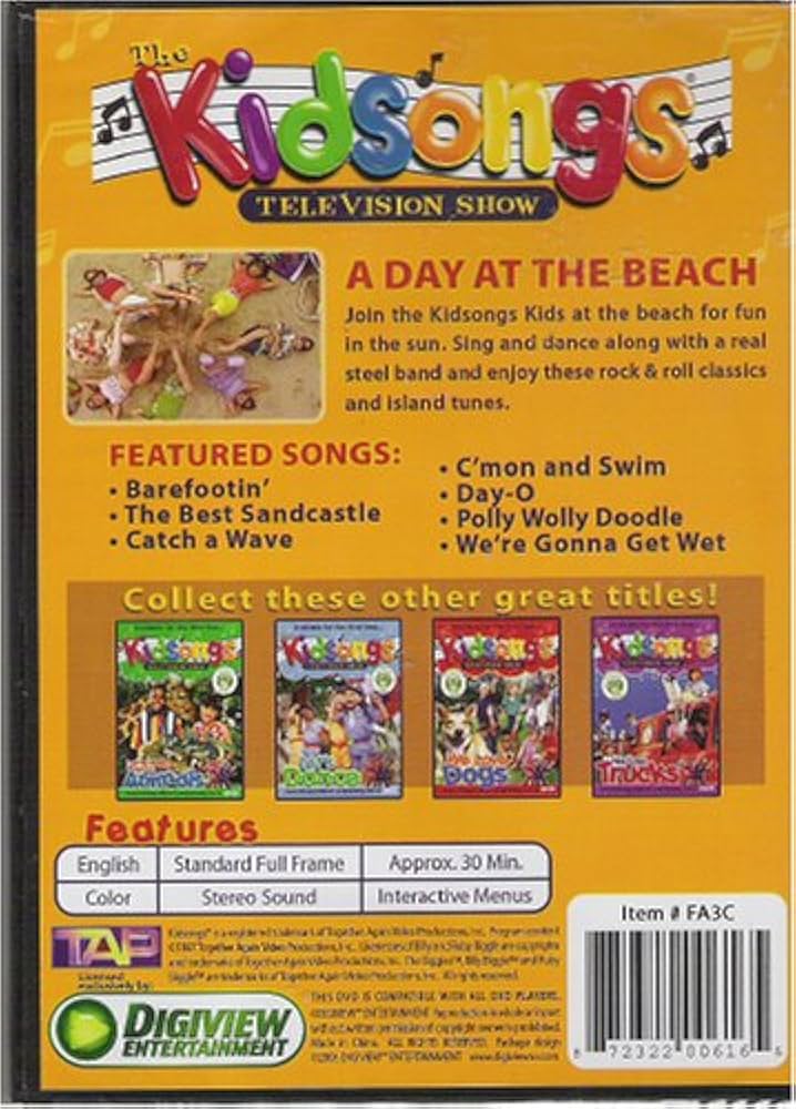 Amazon.com: KIDSONGS - A Day at the Beach : Movies & TV