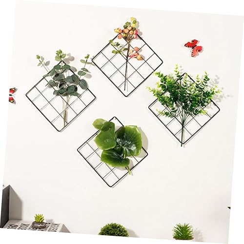 Miniatura 8 de IMIKEYA Wall Decor Nordic Decor Metal Mesh Wall Organizer Photo Wall Girl Dorm