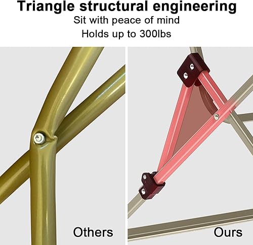 Miniatura 5 de OAKHAM Comfy Saucer Chair, Folding Faux Fur Lounge Chair for Bedroom and Living Room, Flexible Seating for Kids Teens Adults, X-Large (Faux Fur-Mint)