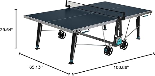 Miniatura 10 de CORNILLEAU - Mesa de tenis de mesa para exteriores 400X - Plegable y compacta - Resistente a la intemperie y a prueba de golpes - Aprobado por la