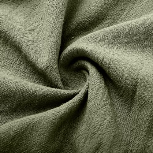 Womens Linen Vests Shirts Trendy Summer Casual Button Down Tank Tops Plain Lightweight V-Neck Sleeveless Shirt3