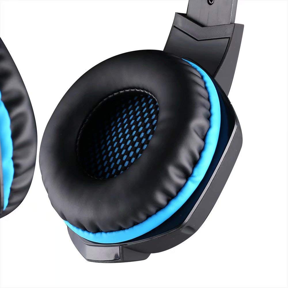 Fonction de Vibration Casque de Jeu Professionnel Écouteurs de Jeu avec Micro Lumière de Respiration Basse stéréo LED pour PC Gamer