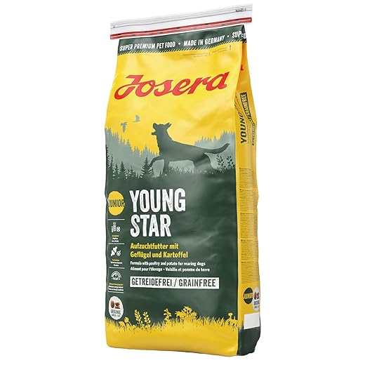 JOSERA YoungStar (1 x 15 kg) | getreidefreies Welpenfutter