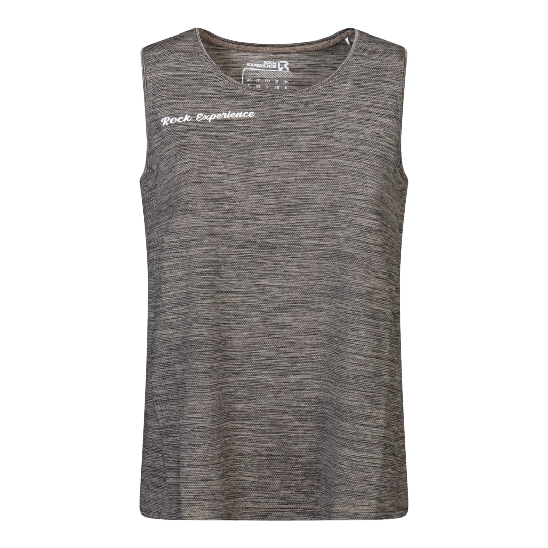 ROCK EXPERIENCE | Terminator 2.0 Woman Tank | Koszulka na ramiączkach, Beżowy, L