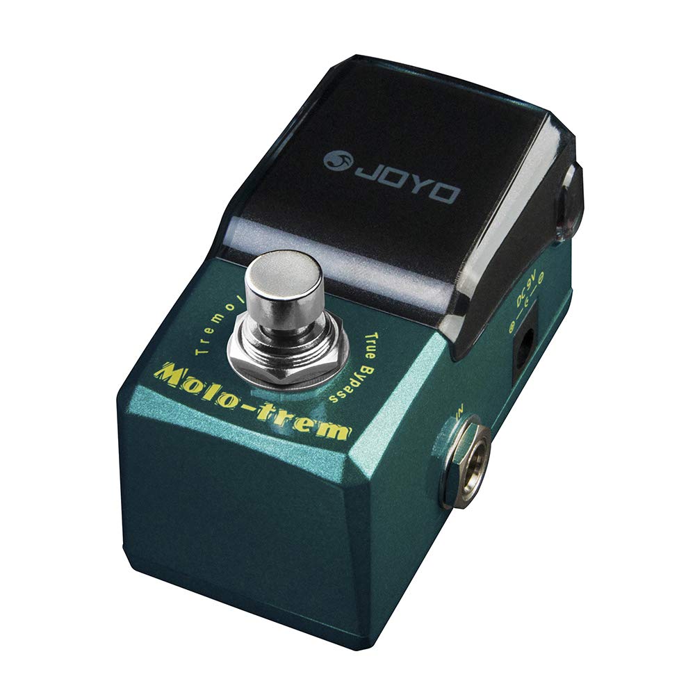 JOYO Trémolo Mini Pedal para Efecto de Guitarra Eléctrica - True Bypass Ironman Series (Molo-Trem JF-325)