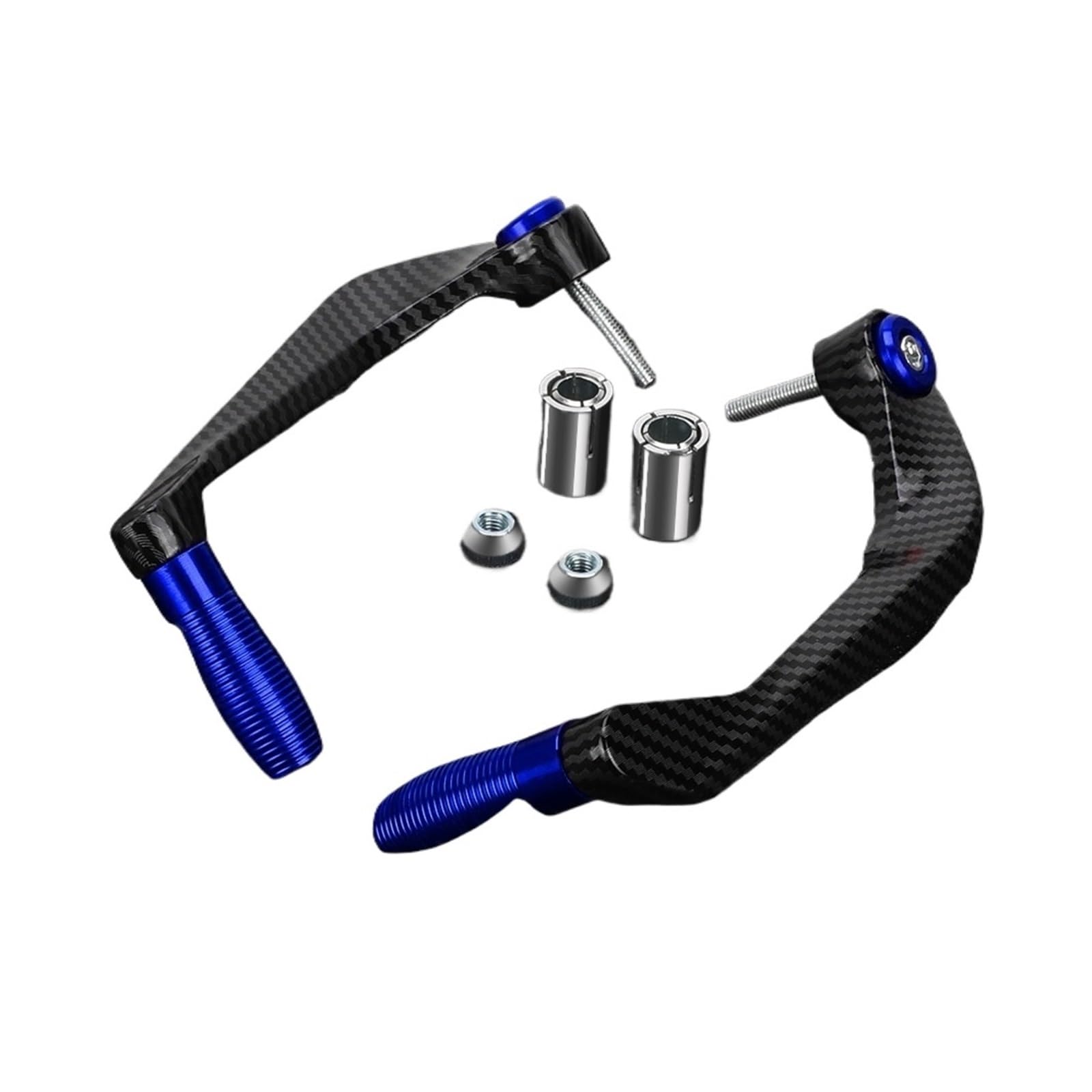 Protège-mains moto de 22 mm protégeant les leviers de frein de BKING - 5