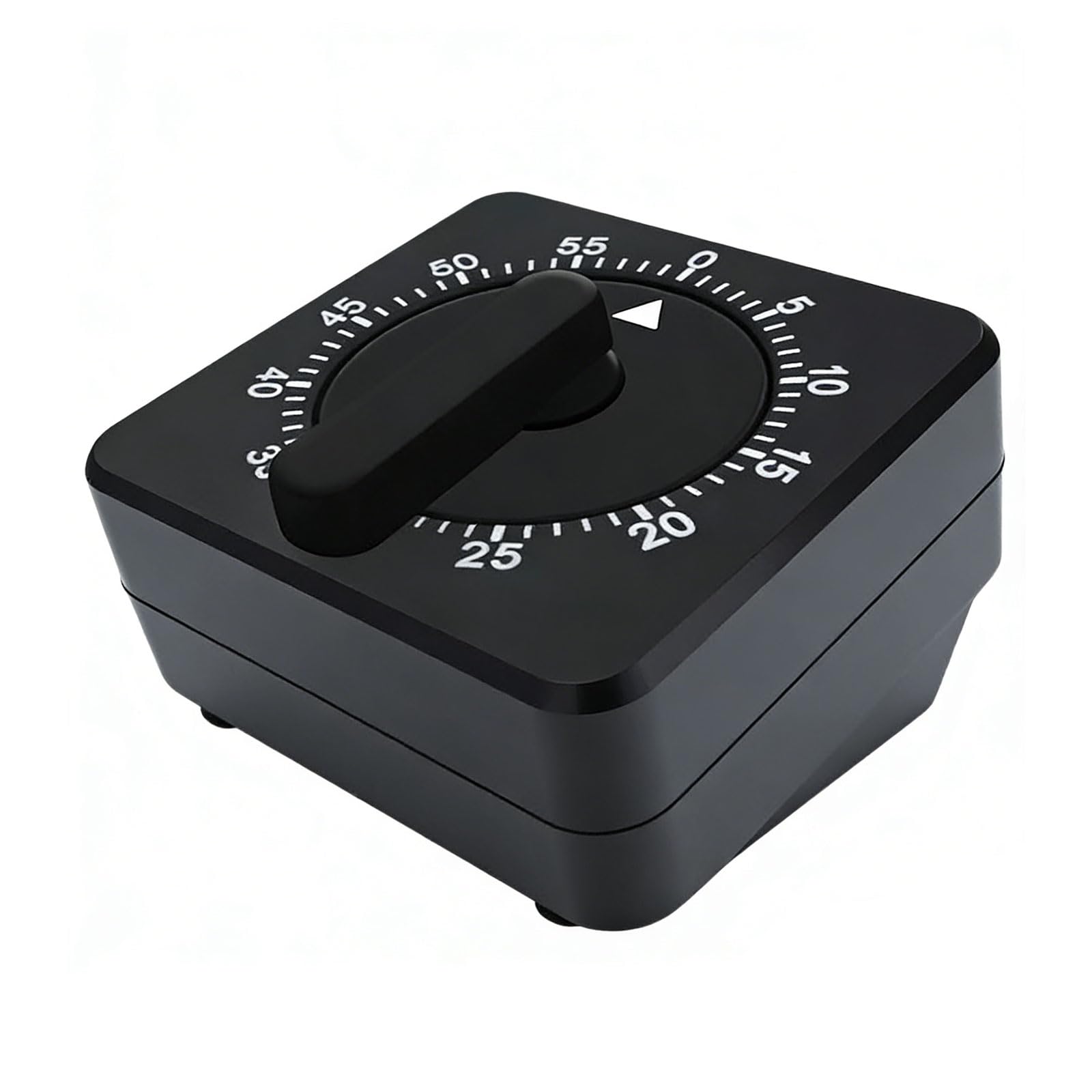 ZEPFJHE Accuracy Countdown Timer for Study Exercise Baking Timing 60-Minutes ABS Cooking Clock Whirling Knob Clock