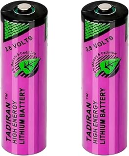 2 PCS SL-360 TL-5903 2400mAh 3.6V PLC Battery, TL-5903 3.6V AA Lithium Battery for Siemens S7-400 6ES7971-0BA00 Tadiran TL-5903
