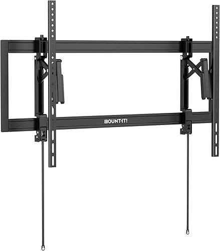 Mount-It! Advanced Extendable Tilt TV Wall Mount for 55105 Inch TVs, Low Profile 2.1 Heavy-Duty Bracket with 6.8 Extension, Tilt & Swivel, Universal