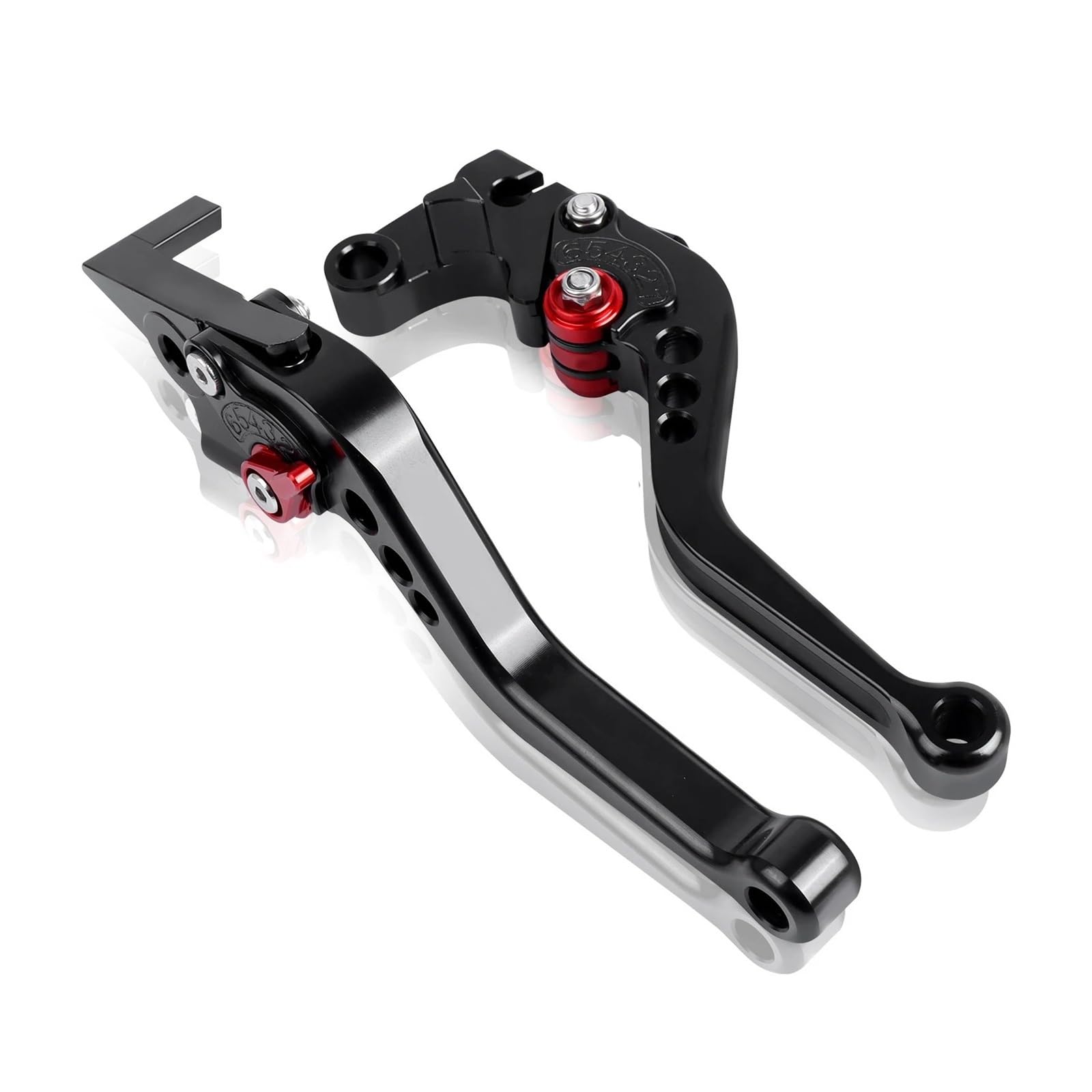Hguvsjd Short Black For Xmax250 For Xmax300 For Xmax400 For Xmax125 2017-2022 Motorcycle Short&Long Brake Clutch Levers Motorcycle Brake Lever(Short Black)