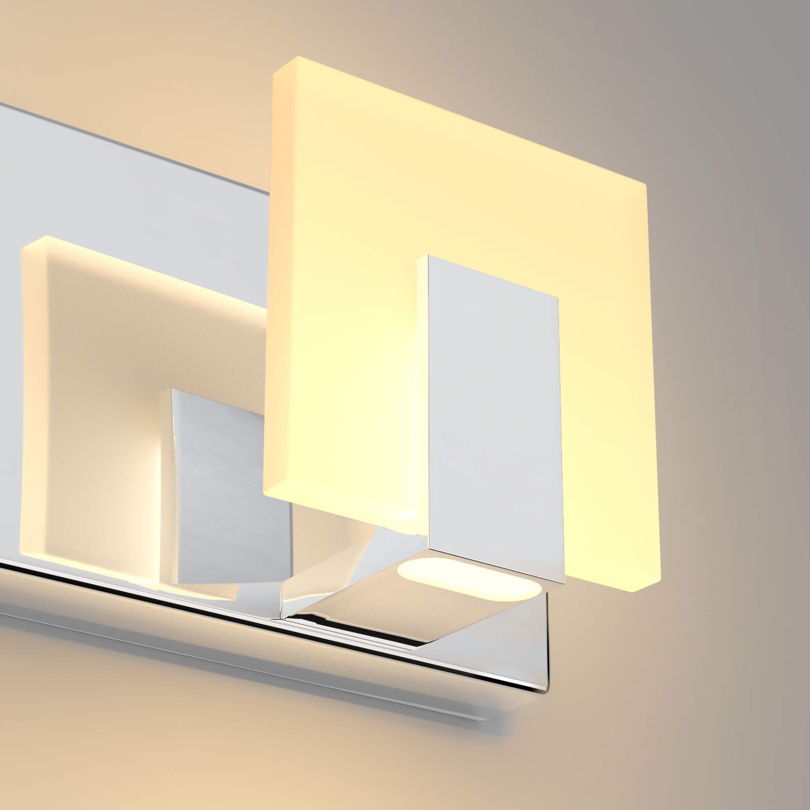 Snapklik.com : Aipsun 6 Lights Modern LED Bathroom Vanity Light Acrylic ...