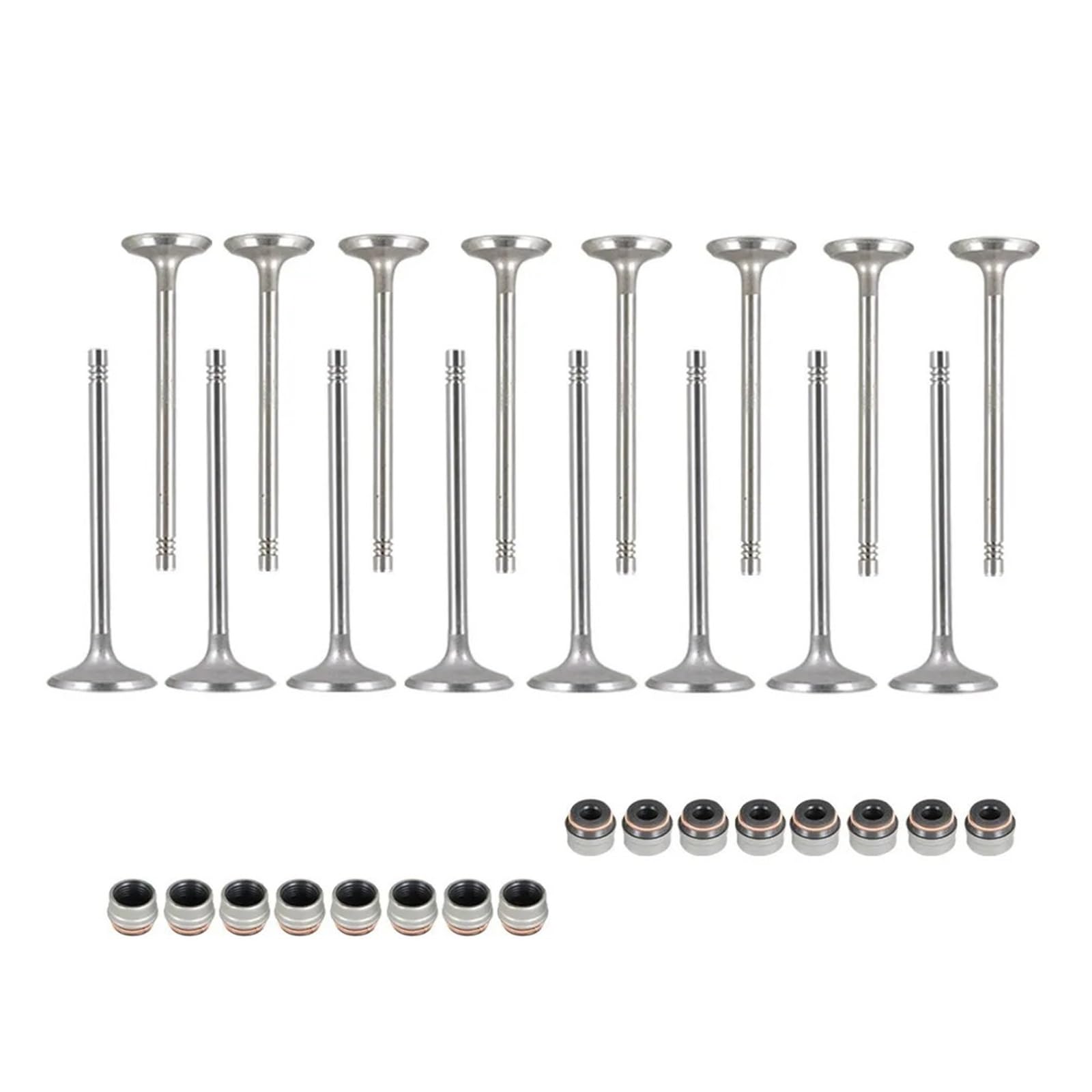 Engine Intake Valves 16pc Kit Fits for Audi for VW 2.0T (FSI, for TSI)