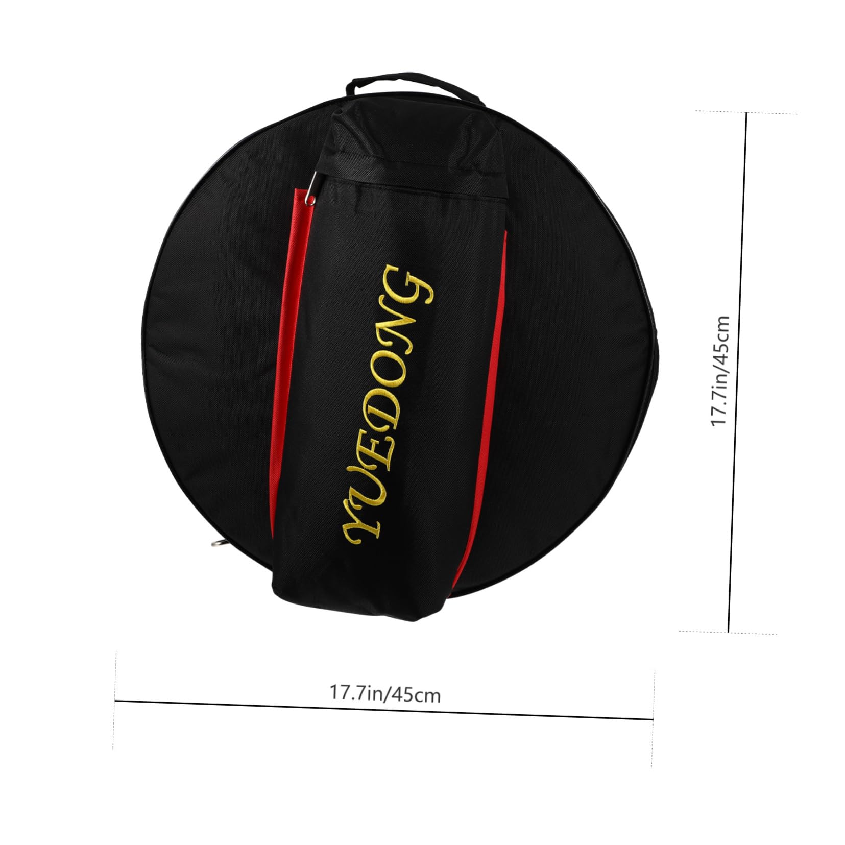 BESPORTBLE Thickened Snare Drum Storage Bag Black Generic Bag for Musical Instruments