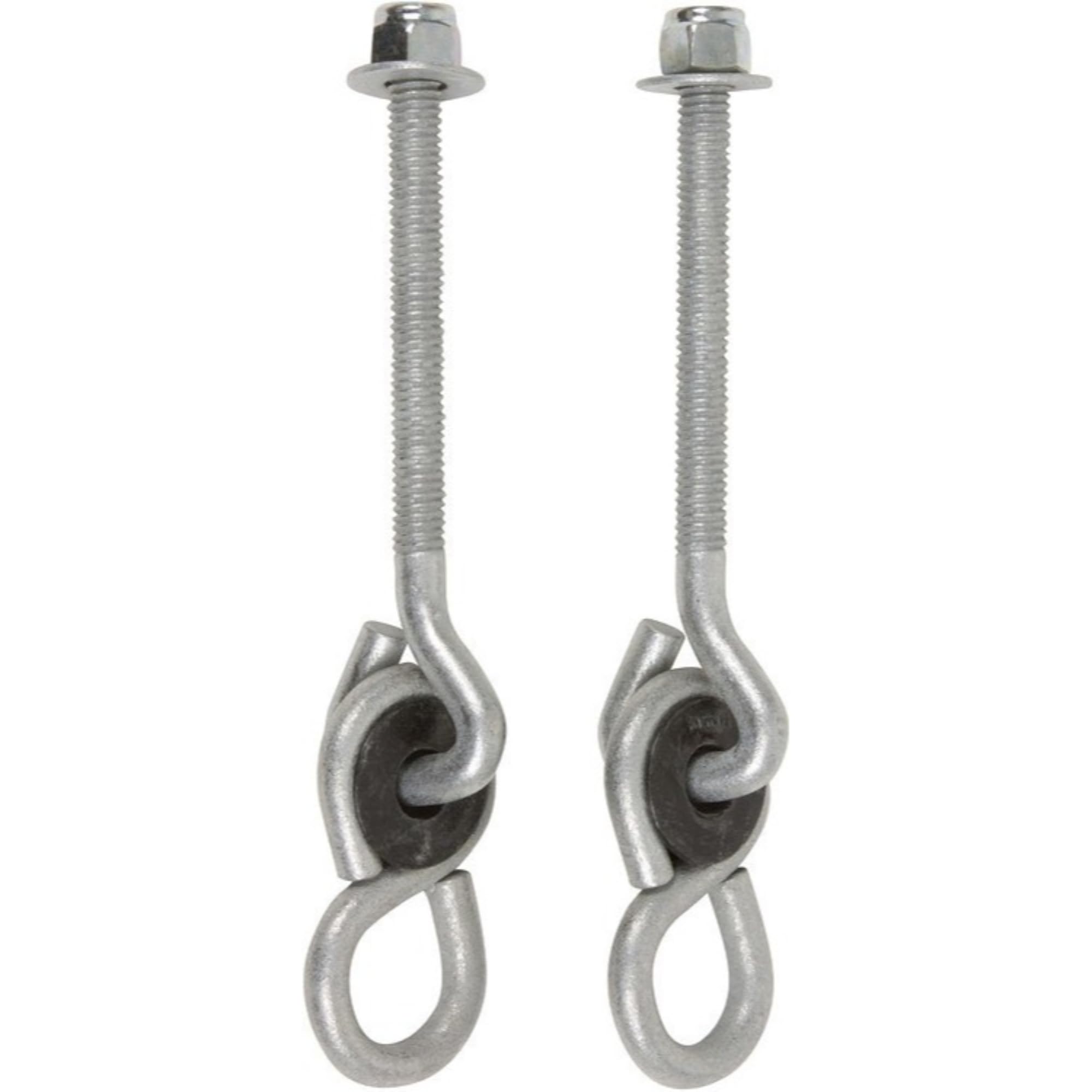 Swing Set Stuff Inc. 4" x 3/8" Nylon Bushing Swing Hanger (Pair) with SSS Logo Sticker