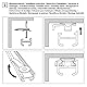Gardinia Deckenträger für Aluminiumschiene 13 mm, 2 Stück, Inkl. Befestigungsmaterial, Metall, Verzinkt, 4976, Nicht zutreffend