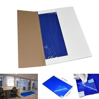 New Tacky Sticky Mat Contamination Laboratory Clean Room 1 Case 10 mats 300 3