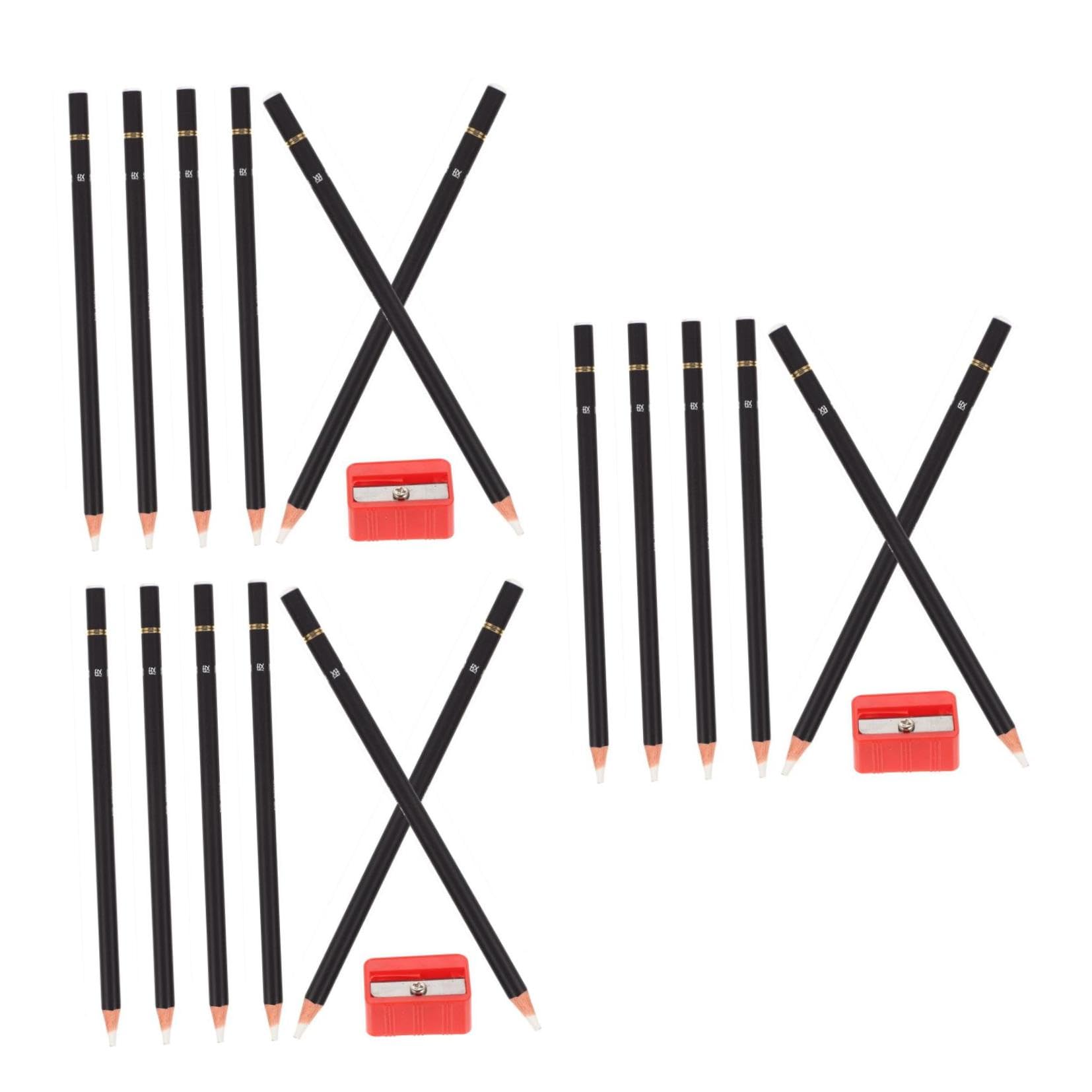 Tofficu 18pièces Stylo Effaceur De Dessin Gomme Forme De Crayon Crayon Pour École Et Art Effacement Précis Des Marques