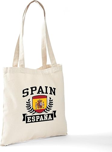 Miniatura 6 de CafePress Bolso de asas de la lona natural del bolso de mano de España de España, Caqui