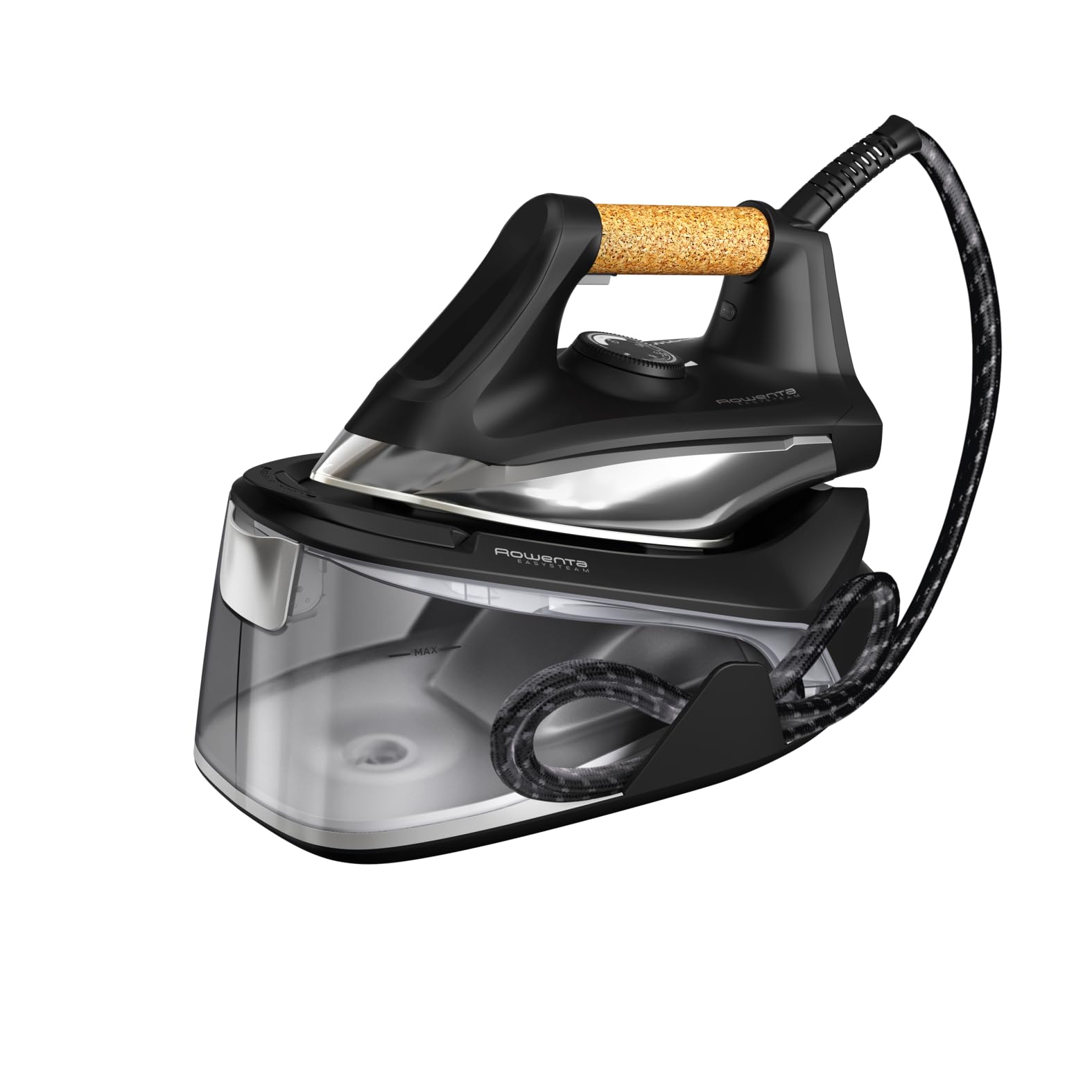 Rowenta Easy Steam Fer à repasser avec générateur de vapeur, jet de vapeur 210 g/​min, 1,​4 L, fer à repasser avec chaudière pour un repassage rapide et efficace VR7361