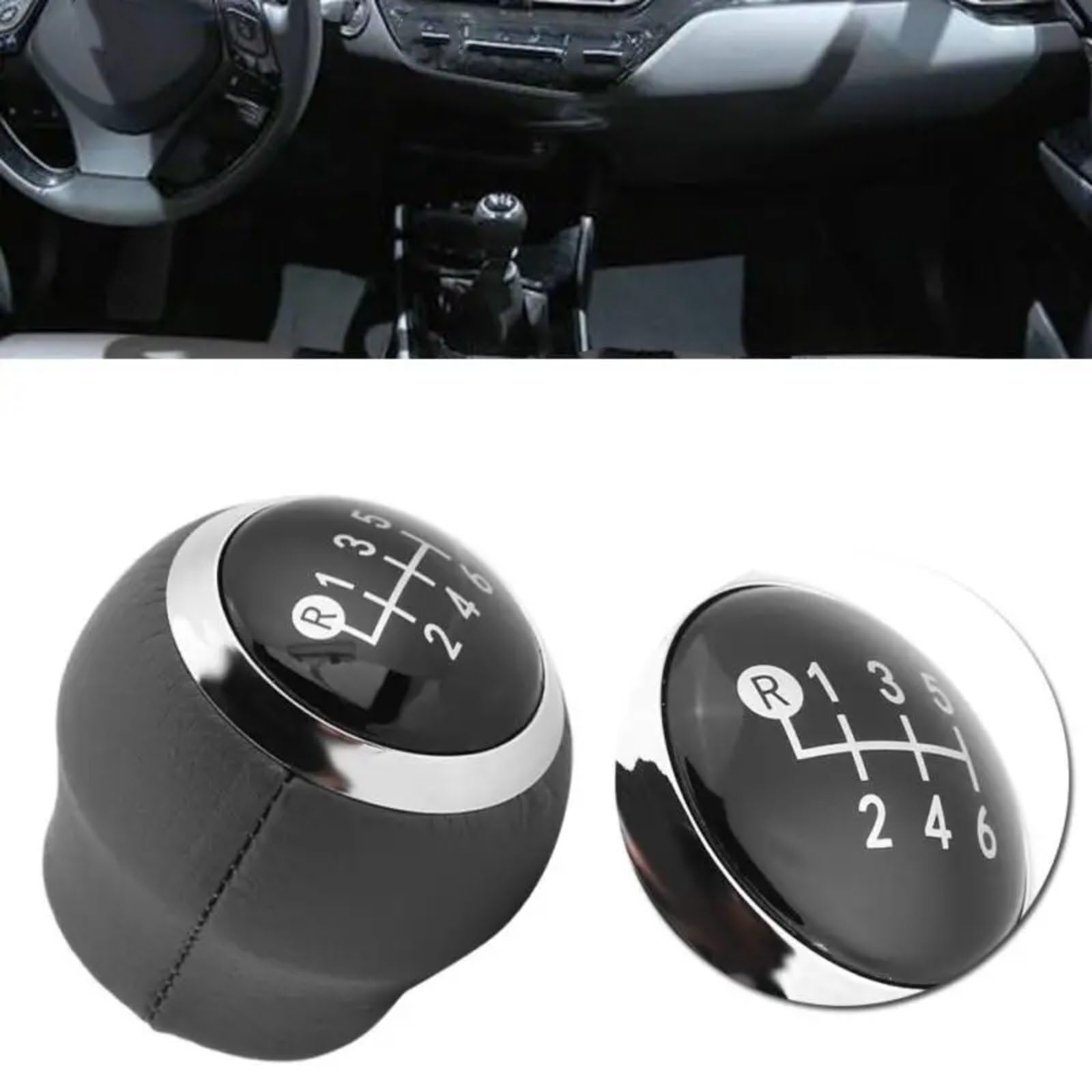 Pomello Cambio Auto Compatibile Con Toyota Per Corolla Per Verso Per Auris 2007 2008 2009 2010 2011 2012 2013 Auto 6 Velocità Leva Del Cambio Pomello Auto Stying