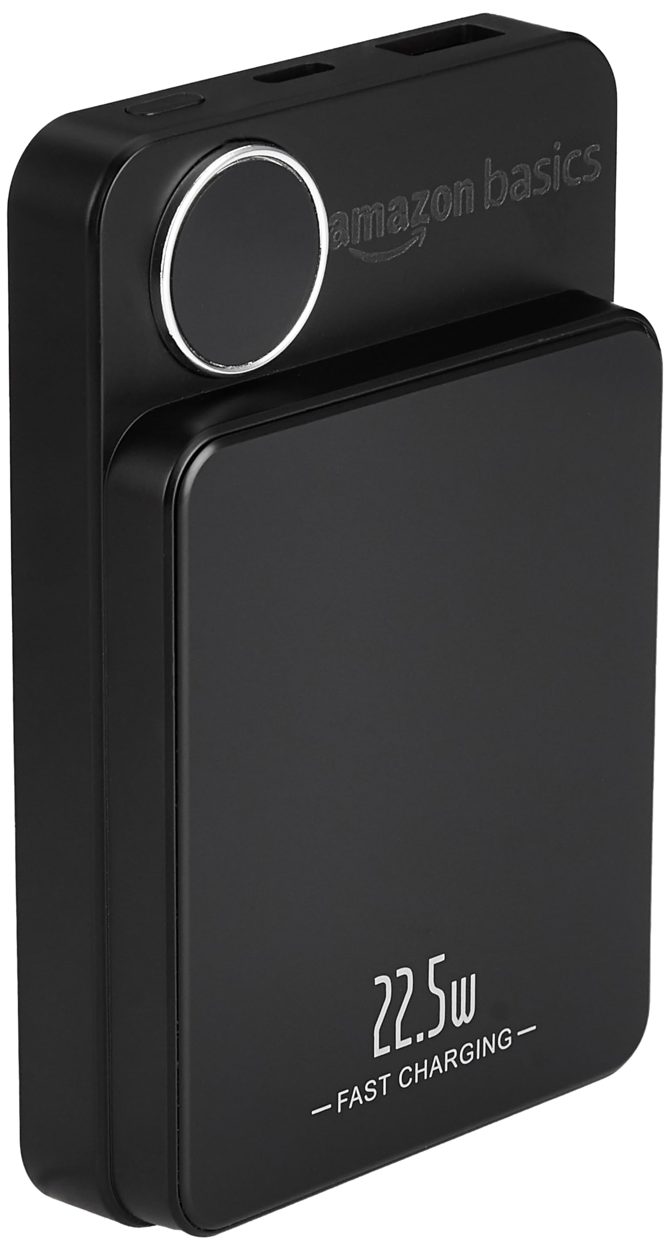 Amazon Basics 10000mAh Li-Polymer Wireless Power Bank | Two-Way Fast Charging | 22.5W Fast Charging Through Wire |15W Wireless Charging| for iPhone 12 and Above and Samsung S Series Phones (Black) (B0D5J146HV) Amazon Price History, Amazon Price Tracker