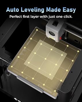 FLASHFORGE 3D Printer AD5M, CoreXY 600mm/s High-Speed Printer with 1-Click Auto Leveling, High-Temp Direct Drive Extruder, 3s Quick-Swap Nozzle, 220220220mm Build Volume