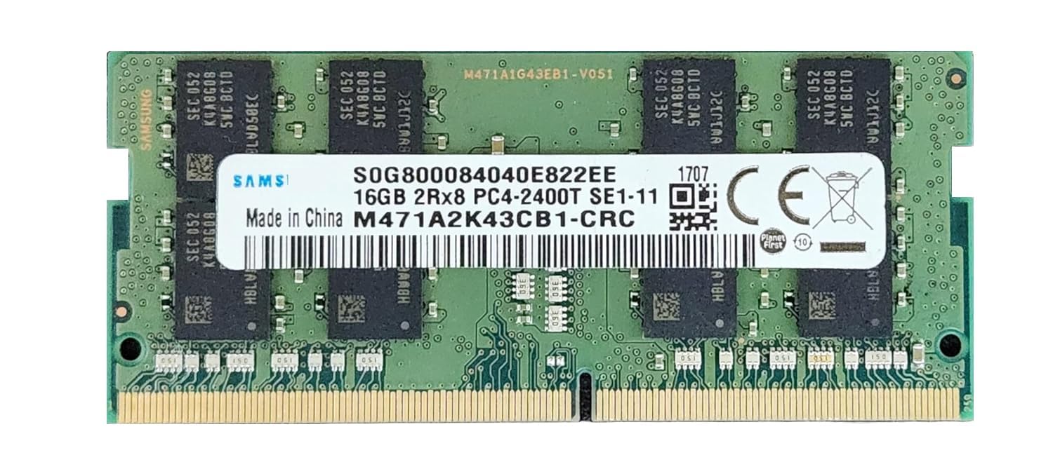16GB DDR4 PC4-19200, 2400MHz,Laptop 260 PIN SODIMM, CL 17, 1.2V, M471A2K4BB1-CRC Ram Compatible with Samsung Memory Module (3 Year Warranty) (B0CB3DYLCS) Amazon Price History, Amazon Price Tracker