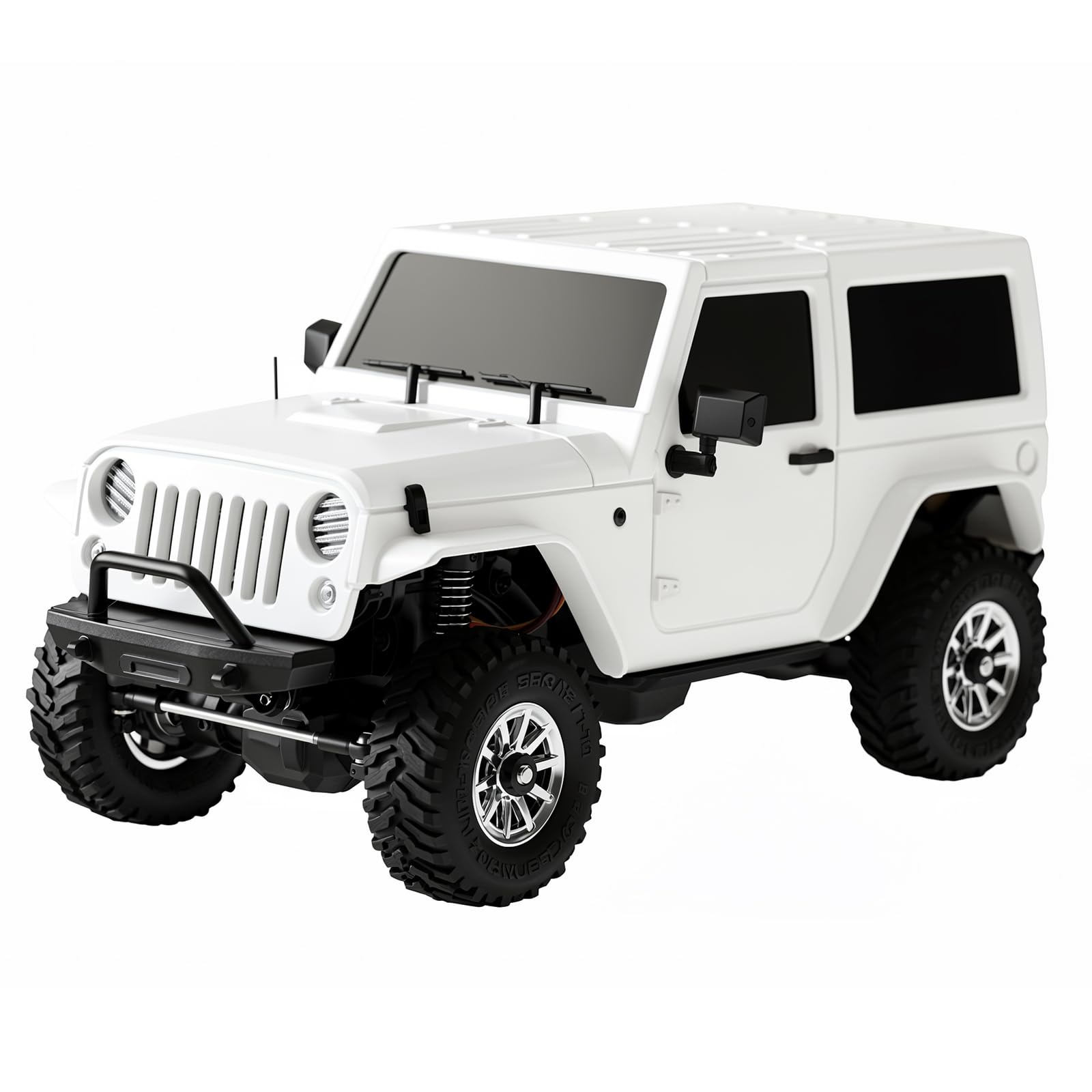 Orlandoo Hunter 1/35 Miniature Scale Jeep Wrangler Rock-Climbing Assembly Model Off-Road Mini Car Rc Trucks, RC Cars for Adults, OH35A01 DIY Unassembled Kit