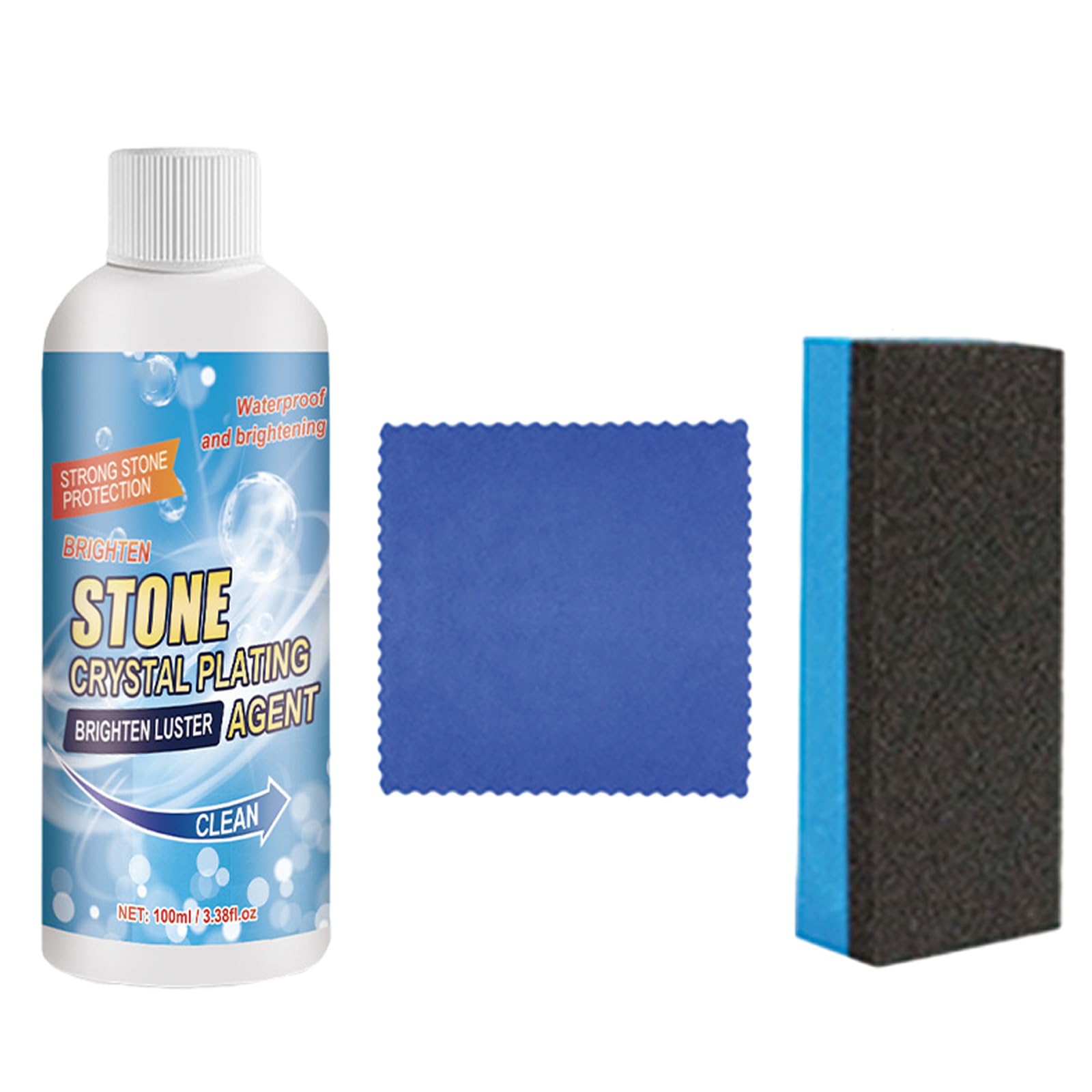Angelluck Stone Stain Remover Cleaner Repair Scratches On Tile Countertops With Ease For Brighten Luster Agent Tile Restoration