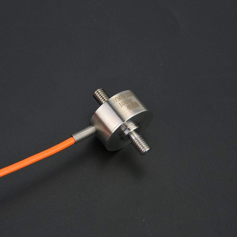 LiebeWH Micro Miniatur-Wägezellen-Wägesensor Zugstangen-Druckspannungssensor, DYMH-103 Zug- und Druckkraftsensor Wägezelle Anwendbar(0~5kg)