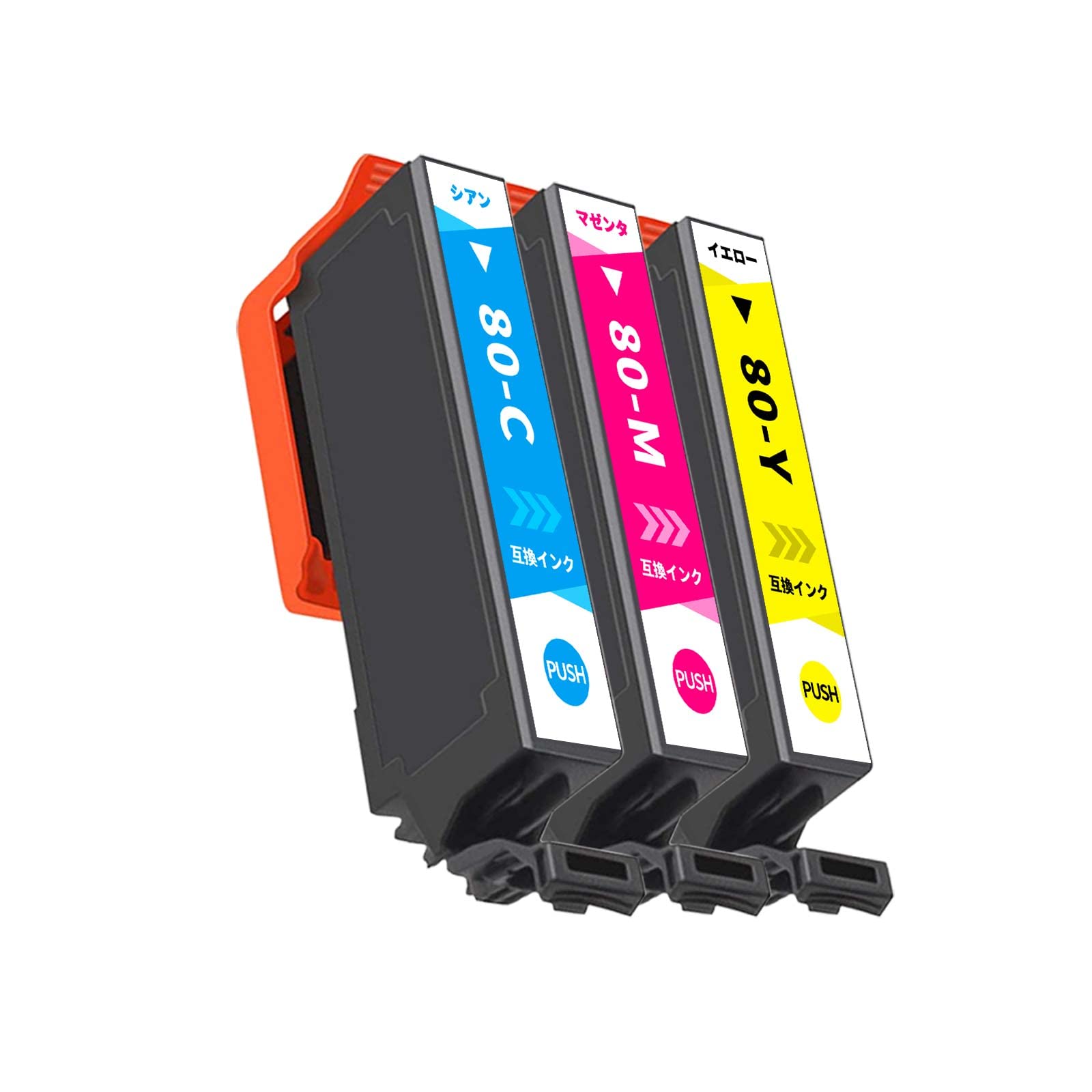 Amazon.co.jp: エプソン用(EPSON) IC80L 互換インクカートリッジ