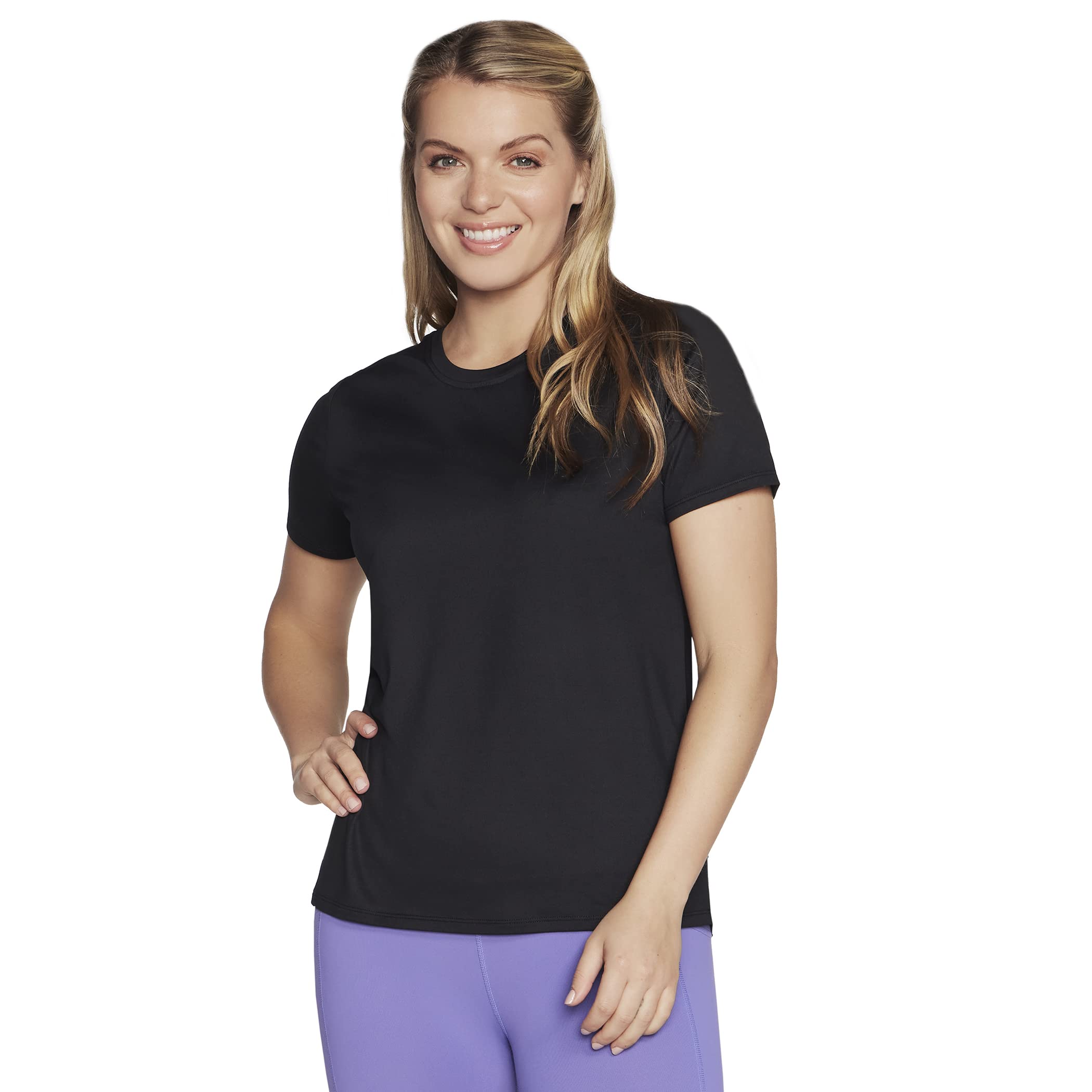 Skechers Women's Go Dri Swift Tee Black L