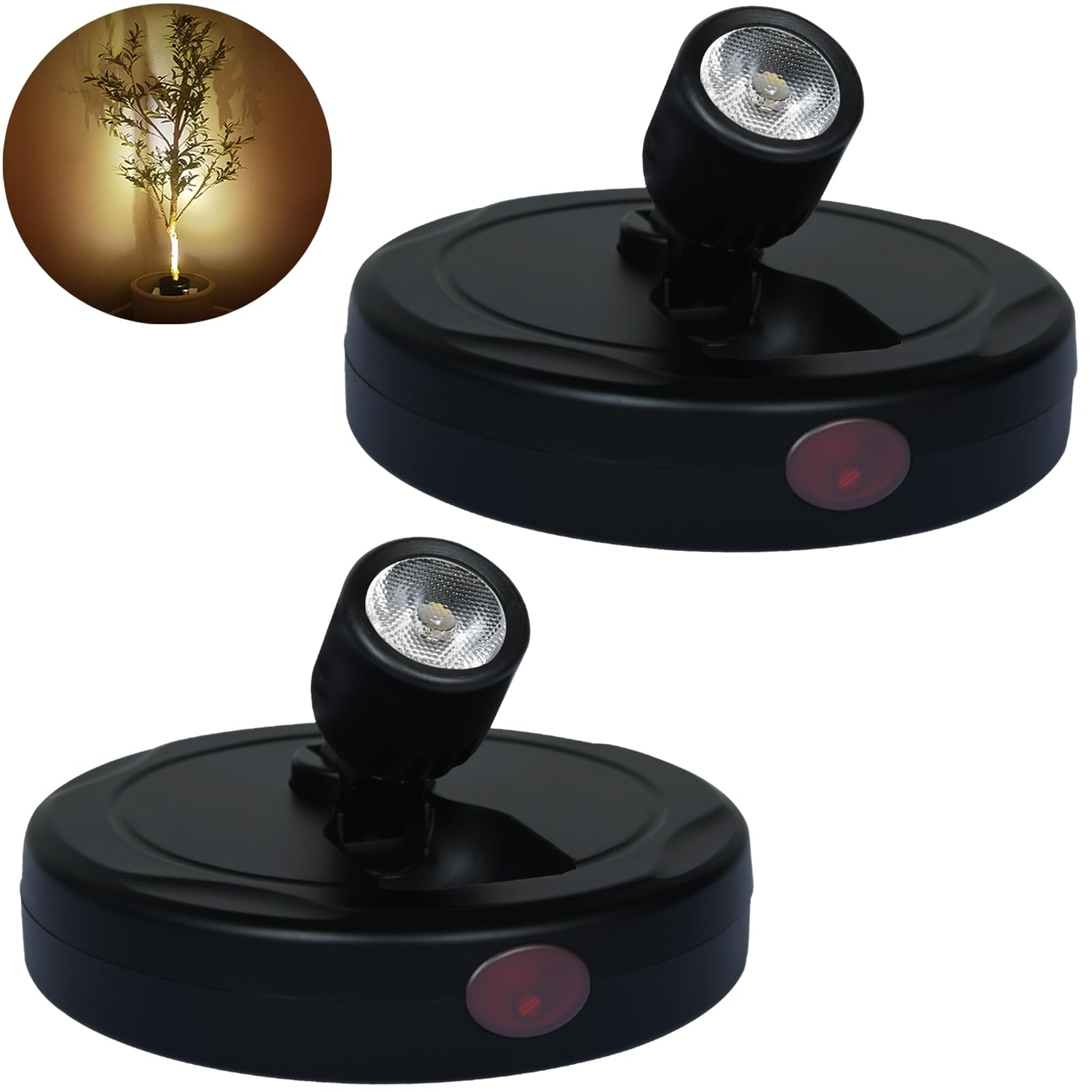Mini Rechargeable LED Spotlight, spot Lights Indoor,Plant Light