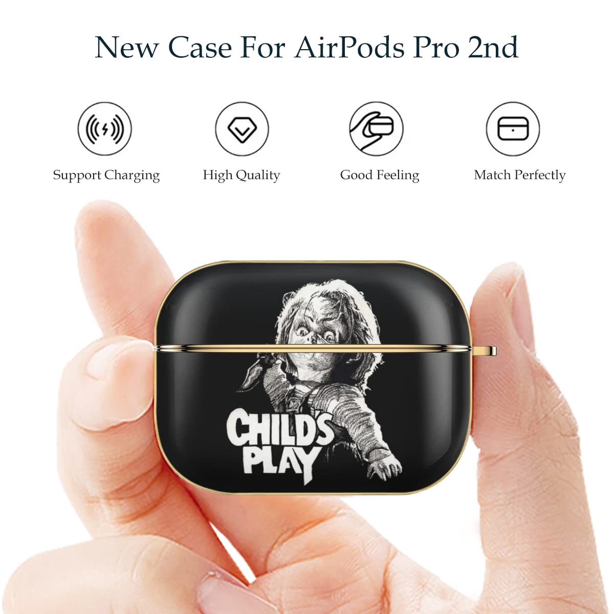 Amazon | チャイルド プレイ チャッキー AirPods Pro 2ケース 