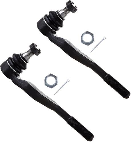 Scitoo Es3545 Es3546 extremos de barra de acoplamiento exterior delantero extremos de pasajero lado del conductor para Toyota Tacoma 4 ruedas