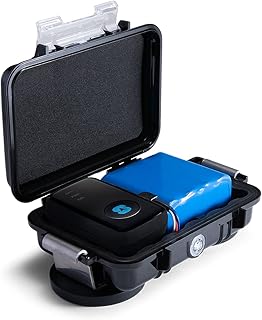 Spytec GPS GL300 GPS Asset Tracker, Weatherproof Heavy Duty Magnetic Case, 90 Day Battery for Cars, Trucks, Business Vehicles - Unlimited US & Worldwide Real-Time Tracking App - Subscription Required