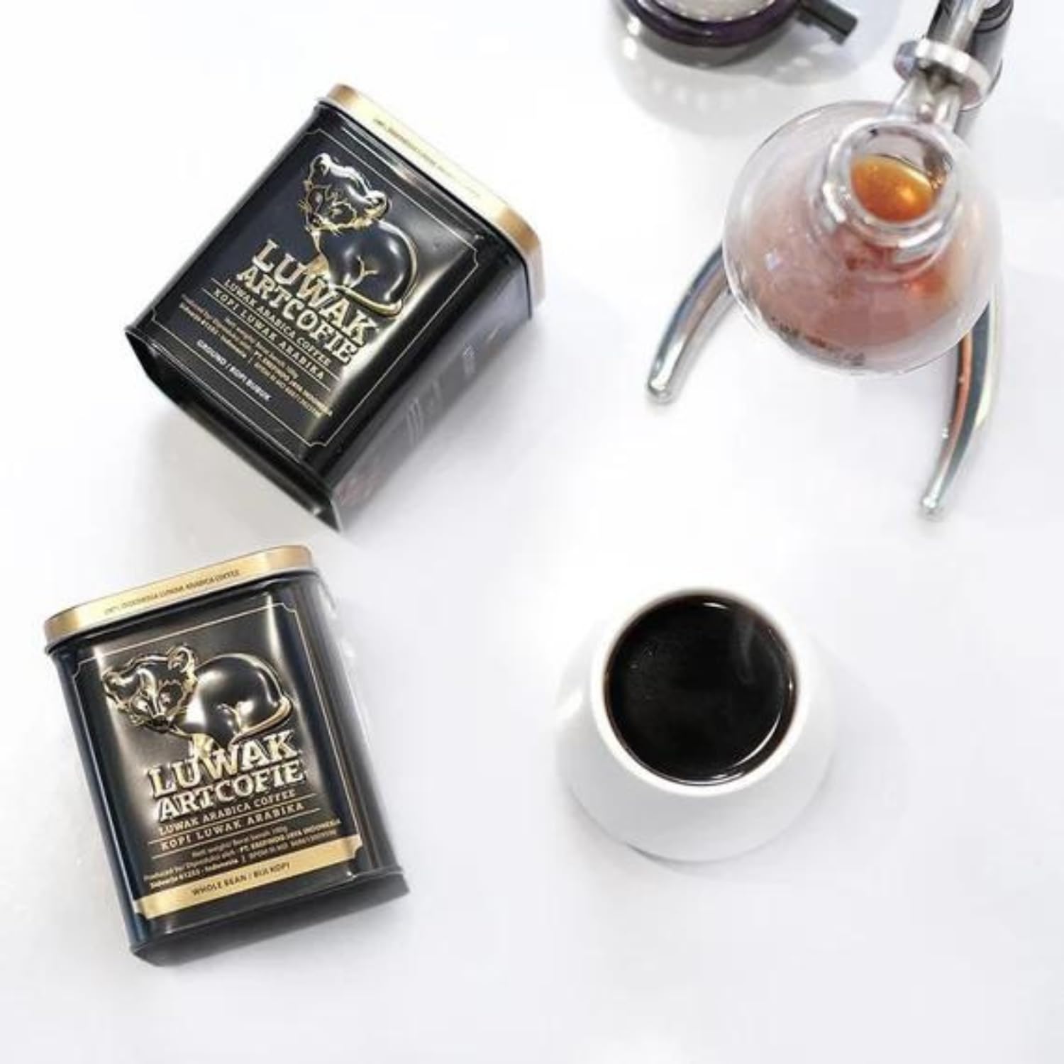 Luwak Artcofie, Luwak Arabica Coffee, Kopi Luwak Arabika, Whole