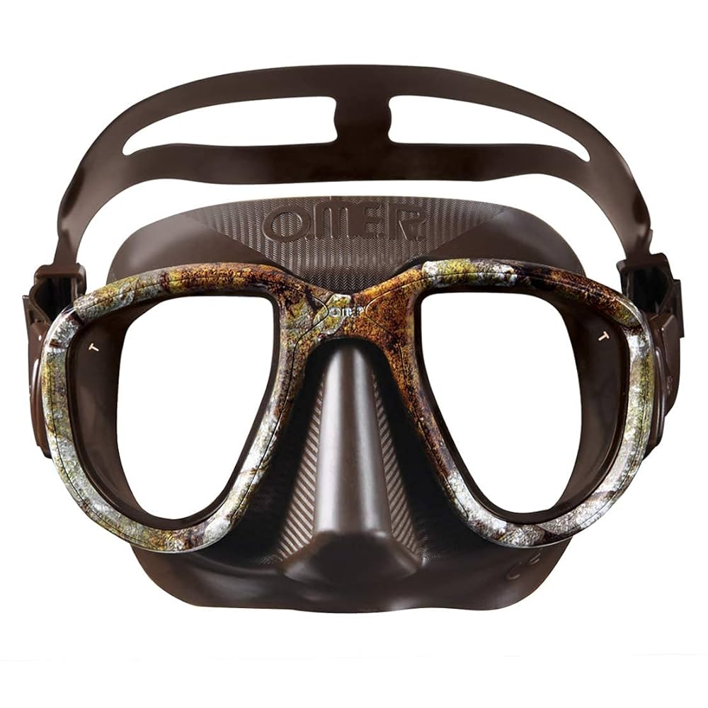 マリン/スイミング Aqua Lung - OMER ALIEN with action camera support OMER Alien Action Mask - Spearfishing World