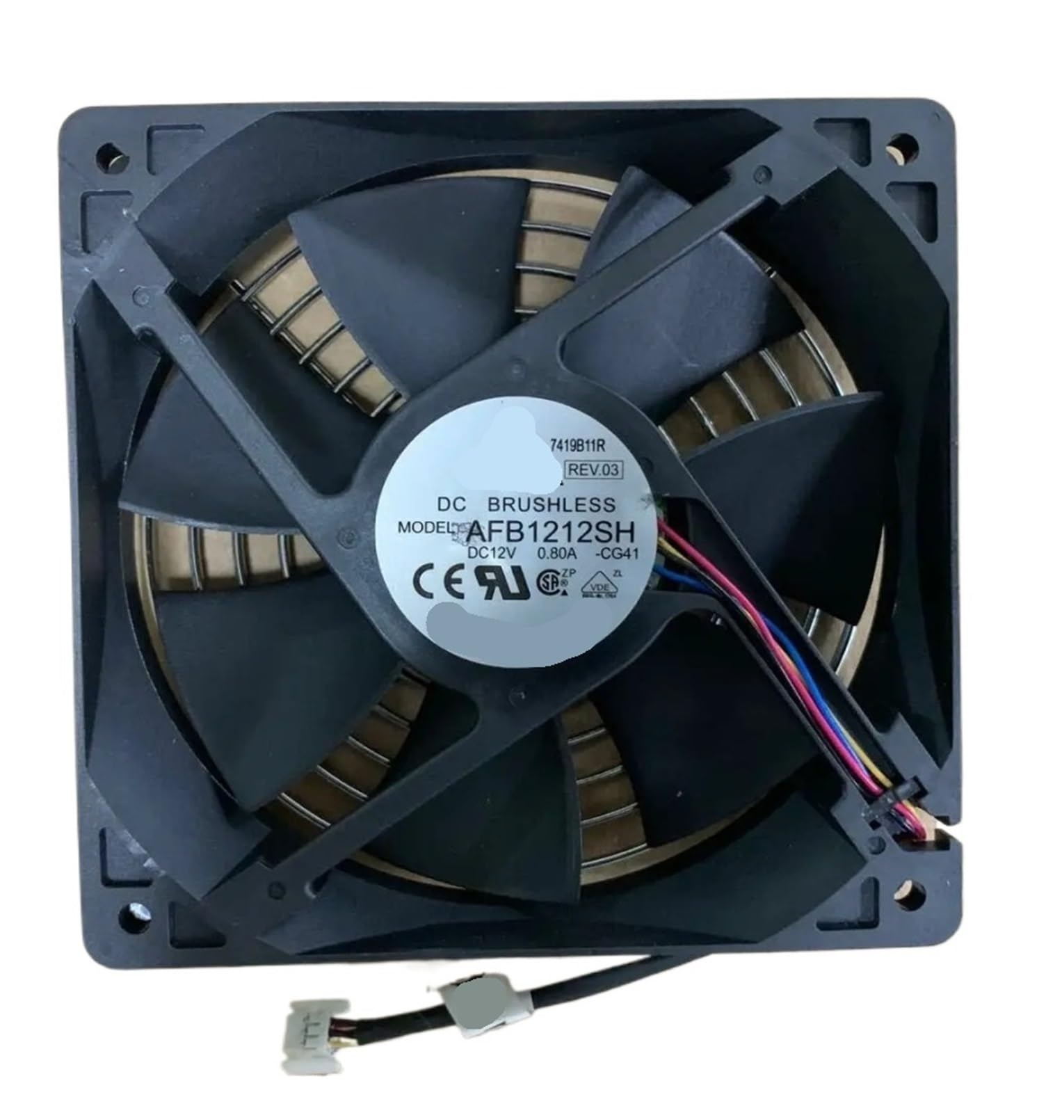 Ventilateur AFB1212SH évacuation chaleur CPU pour éliminer la surchauffe système