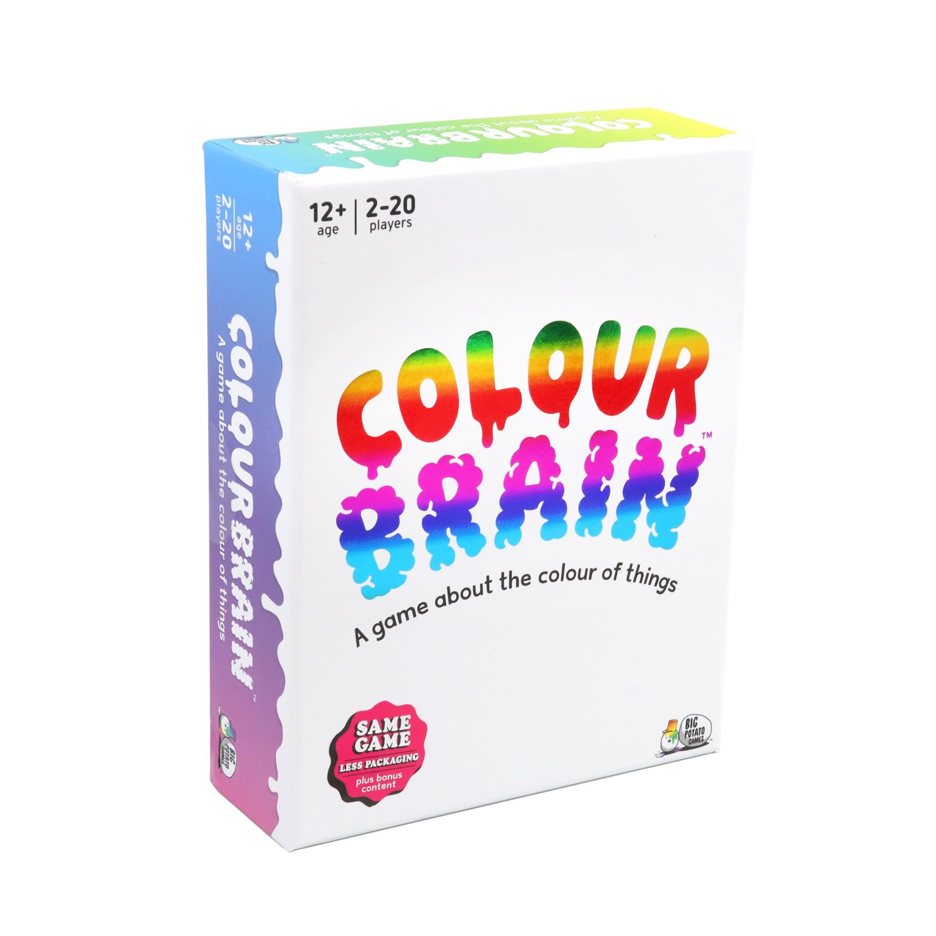 Colourbrain Card Game - Award-Winning Family Colour Quiz Game for Adults & Kids, Multicolored, Small