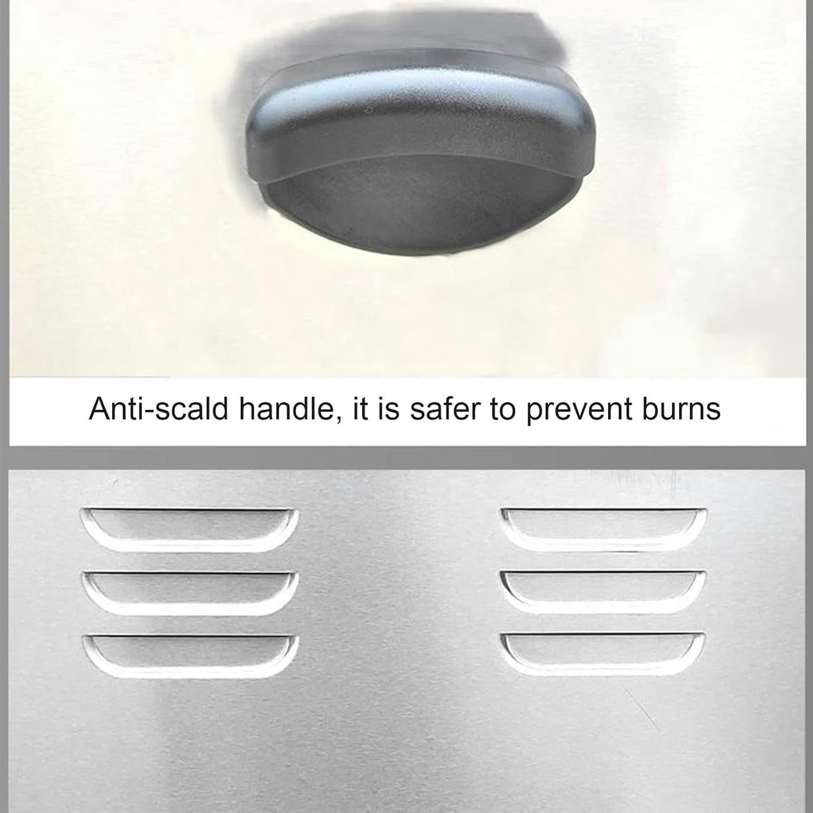 Cuociuova da 60 Pezzi, cuociuova Hot Spring, Macchina Automatica Commerciale per Uova sode e Semi-sode da 2600 W, Cottura a Vapore e a Vapore delle Uova.,