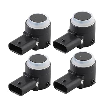 Electronic Parking Sensor PDC Parking Sensor 23370671 84052206 Fit for Chevy Fit for Buick Envision Cruze Equinox Spark Volt Fit for GMC Terrain Sierra Fit for Opel Astra Mk7 Auto Parts4 pcsBlack
