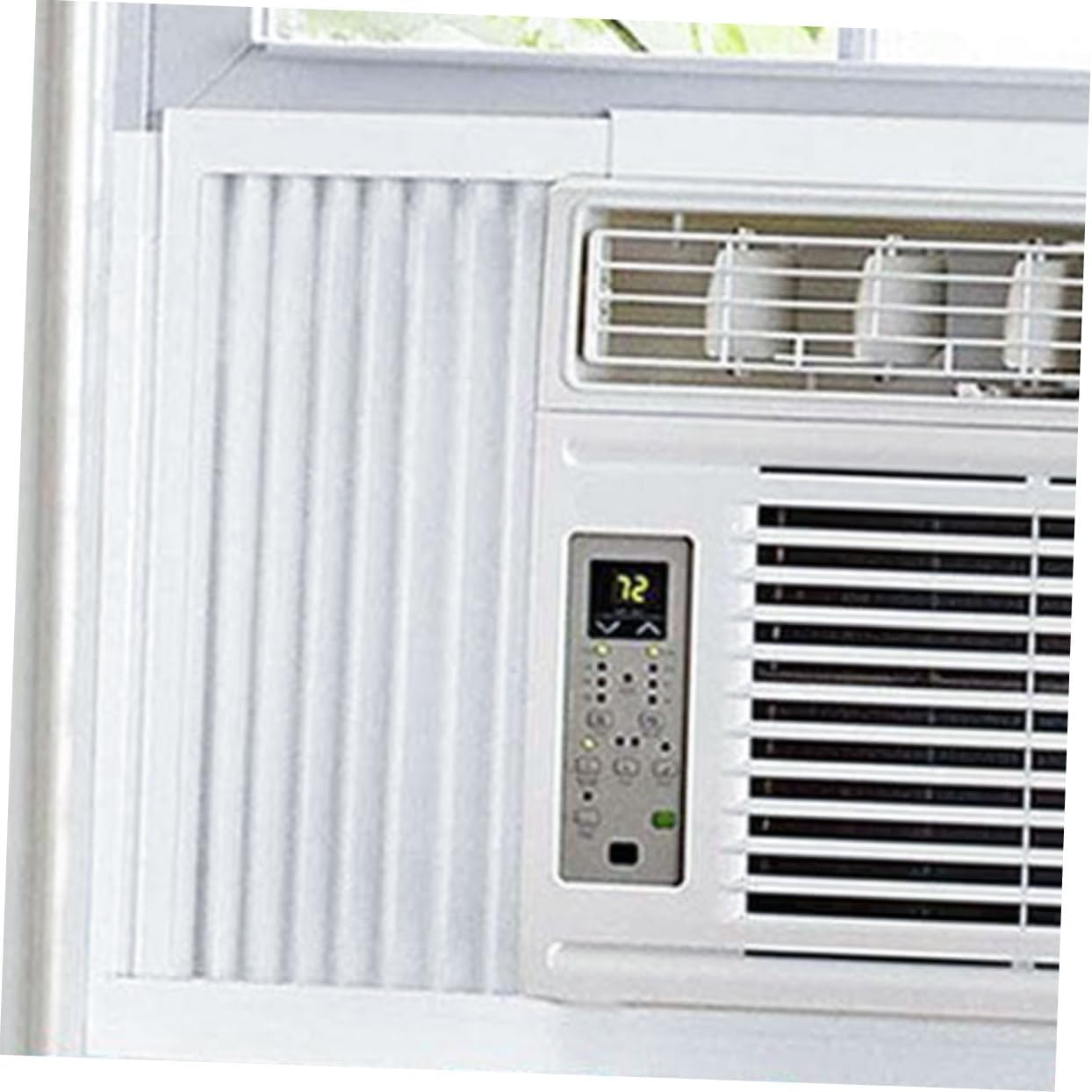 Ciieeo 1set Window Air Conditioner Frame Kit Adjustable Side Panels Easy Install Seal for Optimal Airflow and Insulation Fits Window Types Portable Accessory for Efficient Cooling