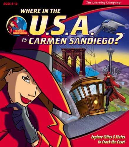 Where in the U.S.A. Is Carmen Sandiego?