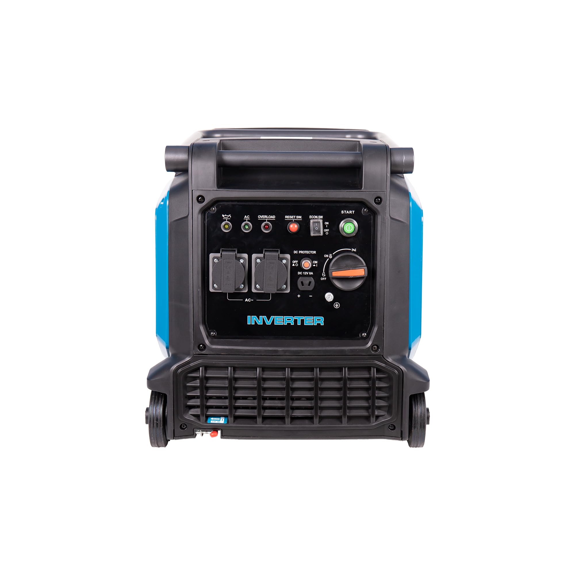 Cofan Generador de gasolina | Potencia máxima: 3,8 kVA | Motor de 4 tiempos | Generador inverter portátil | Autonomía de 5,7 horas | 223 cc