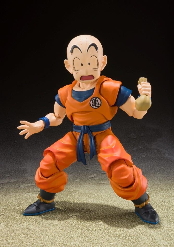 TAMASHII NATIONS - Dragon Ball Z - S.H.Figuarts - Krillin - Earth's Strongest Man (Reedición) - Figura de acción