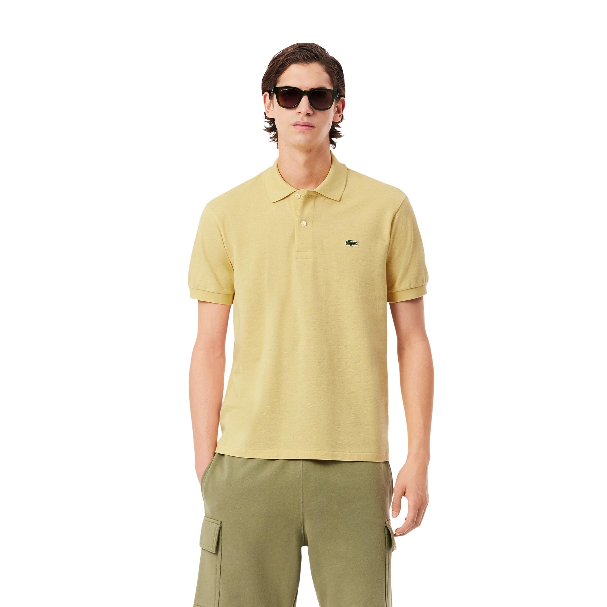 lacoste Classic Fit L.12.12 Marl Polo Shirt-picture-47