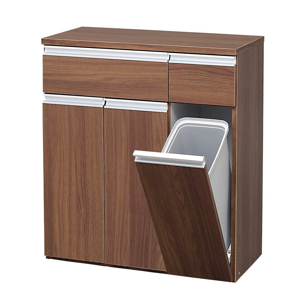 アイリスオーヤマ ゴミ箱 45L(15L×3分別 ) 木目調 引き出し付き Amazon｜アイリスオーヤマ ゴミ箱 45L(15L×3分別)木目調 引き出し付き