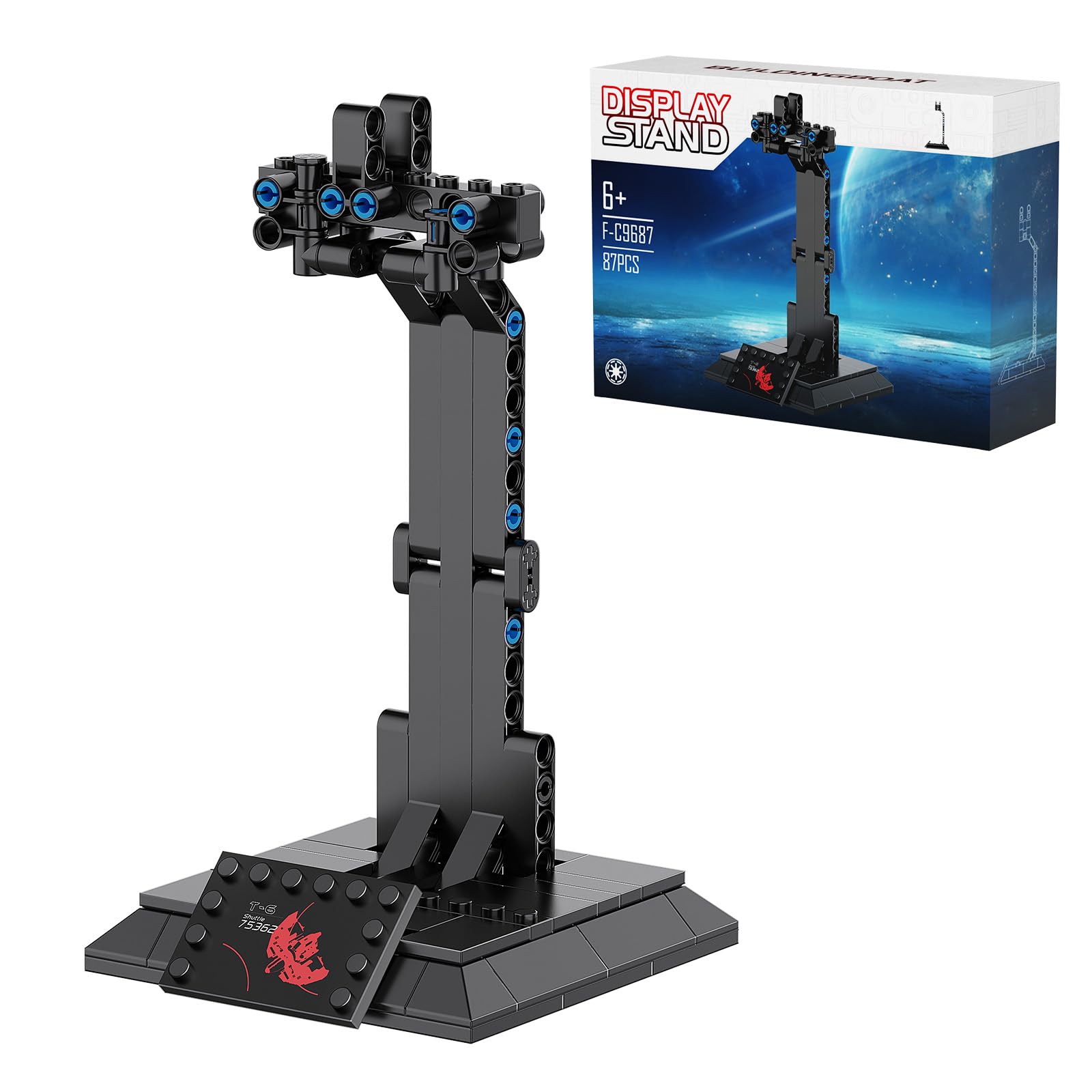 テラブラシ Amazon.com: Display for Lego T-6 Shuttle 75362, Show Starship