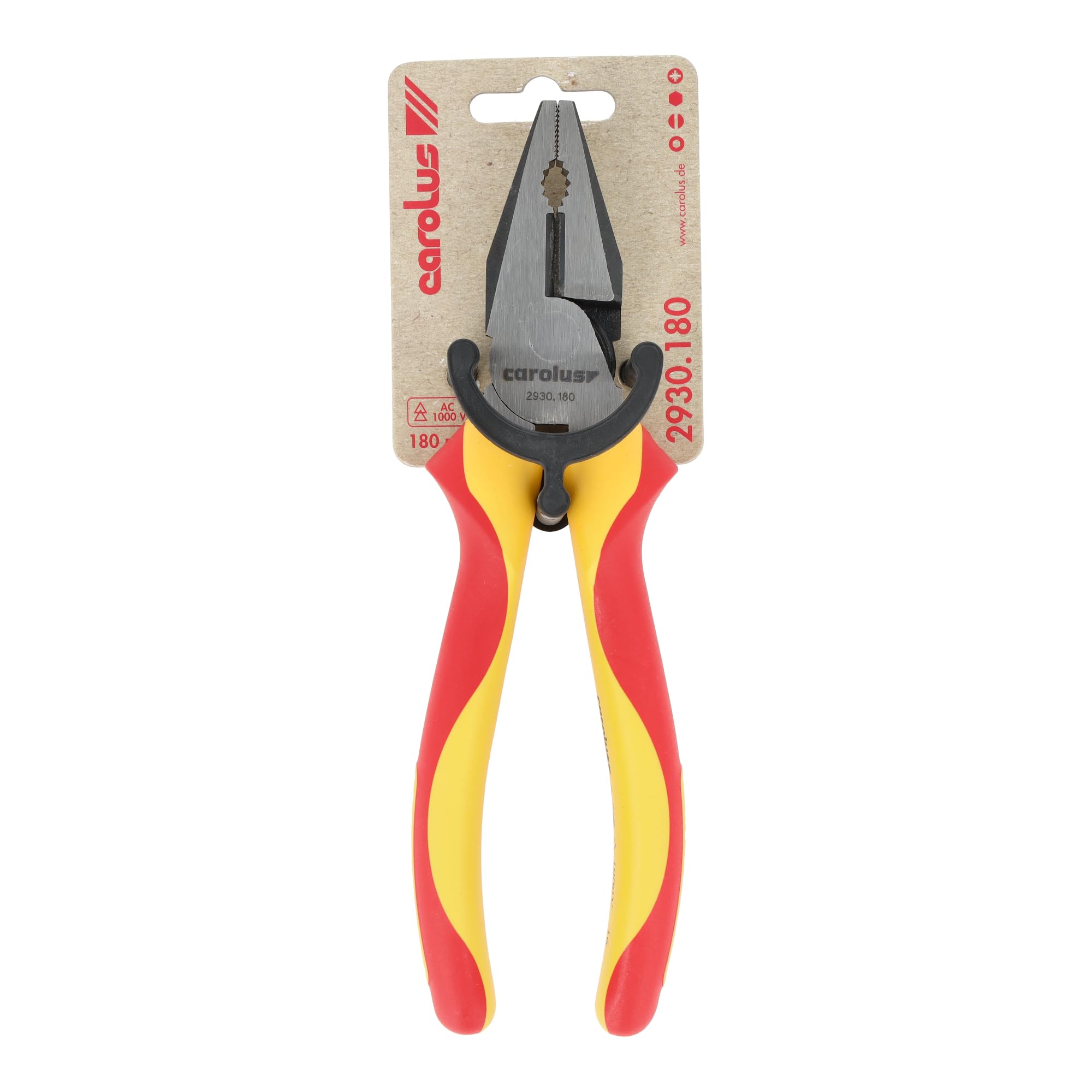 Carolus 2930.180 VDE Combination Pliers, 15"